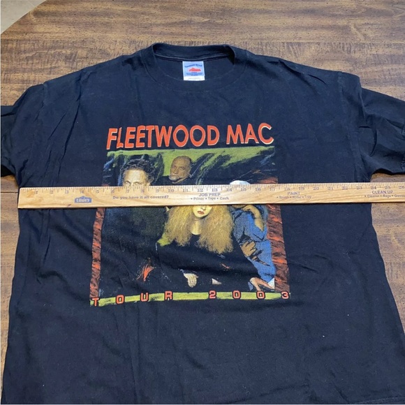 Fleetwood Mac Vintage 2003 Say You Will Tour Concert Promo XL Black T-Shirt READ - Picture 7 of 8